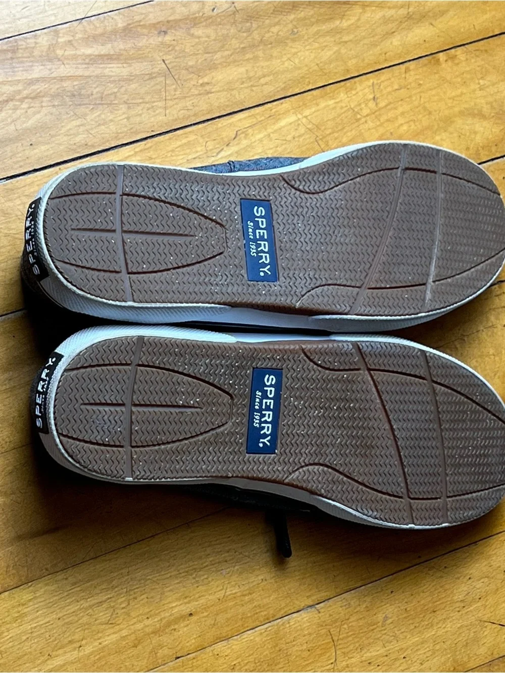 Men's Low-Top Lace-Up Sperry shoes in Grey